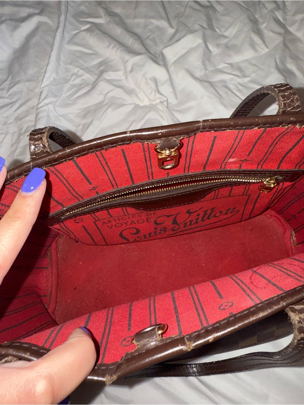 Louis Vuitton Damier Ebene Neverfull PM - Picture 9 of 12